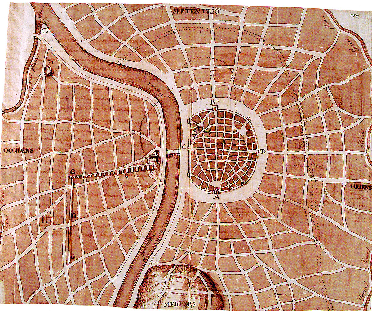 Plan de la ville de Tolosa